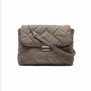 Maxi Corduroy Maxi Quilted Crossbody Bag